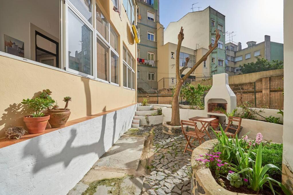 リスボンDowntown Garden Houseアパートメント エクステリア 写真